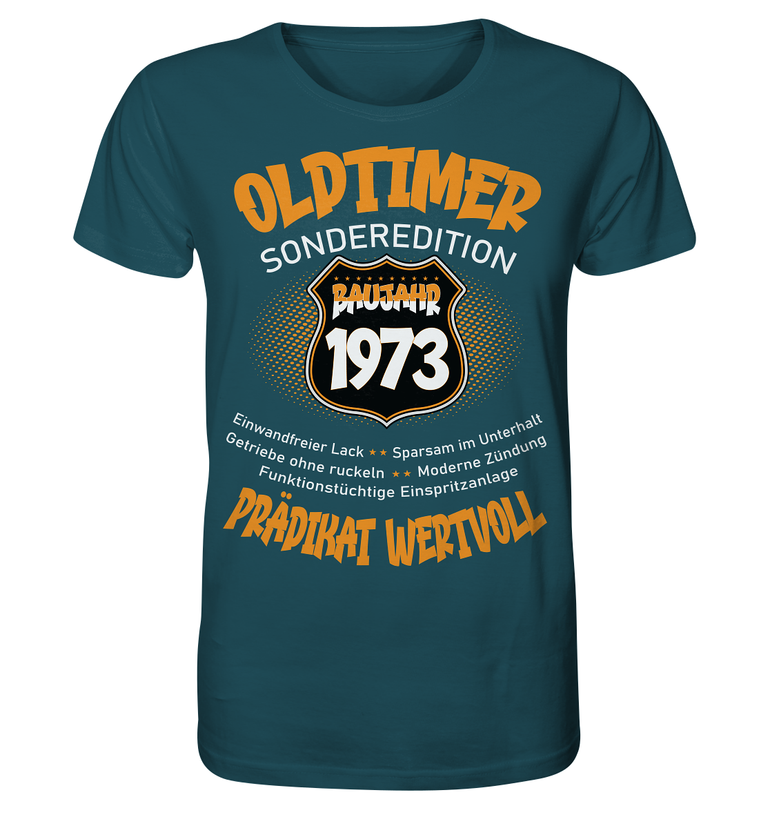 Oldtimer 1973 50.Geburtstag Sonderedition - Herren Premium Bio T-Shirt