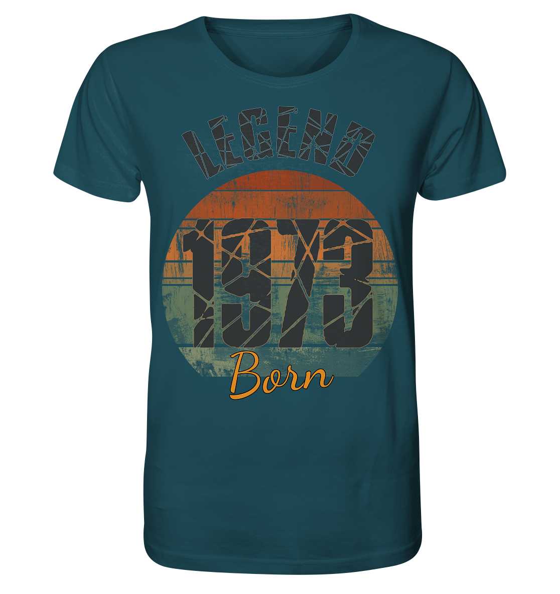 1973 born Legend 50.Geburtstag - Herren Premium Bio Shirt