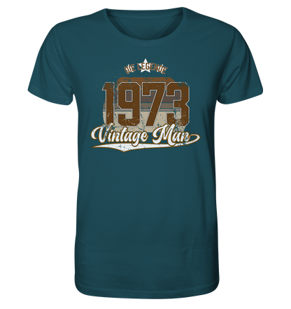 Vintage Man 1973 50.Geburtstag - Herren Premium Bio T-Shirt