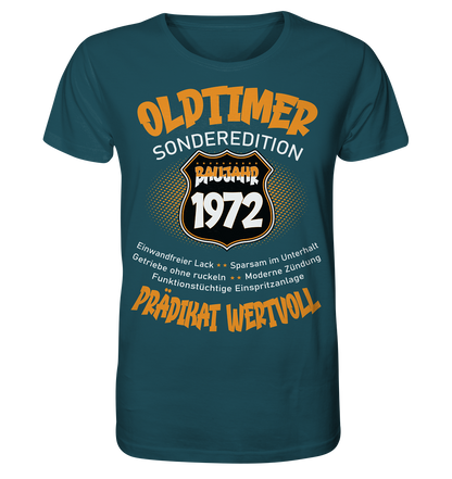 Oldtimer 1972 50.Geburtstag Sonderedition - Herren Premium Bio T-Shirt