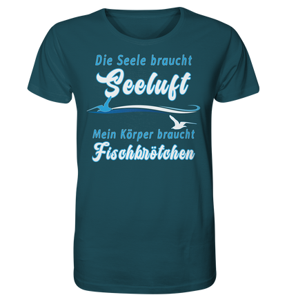 Die Seele braucht Seeluft - Herren Premium Bio T-Shirt