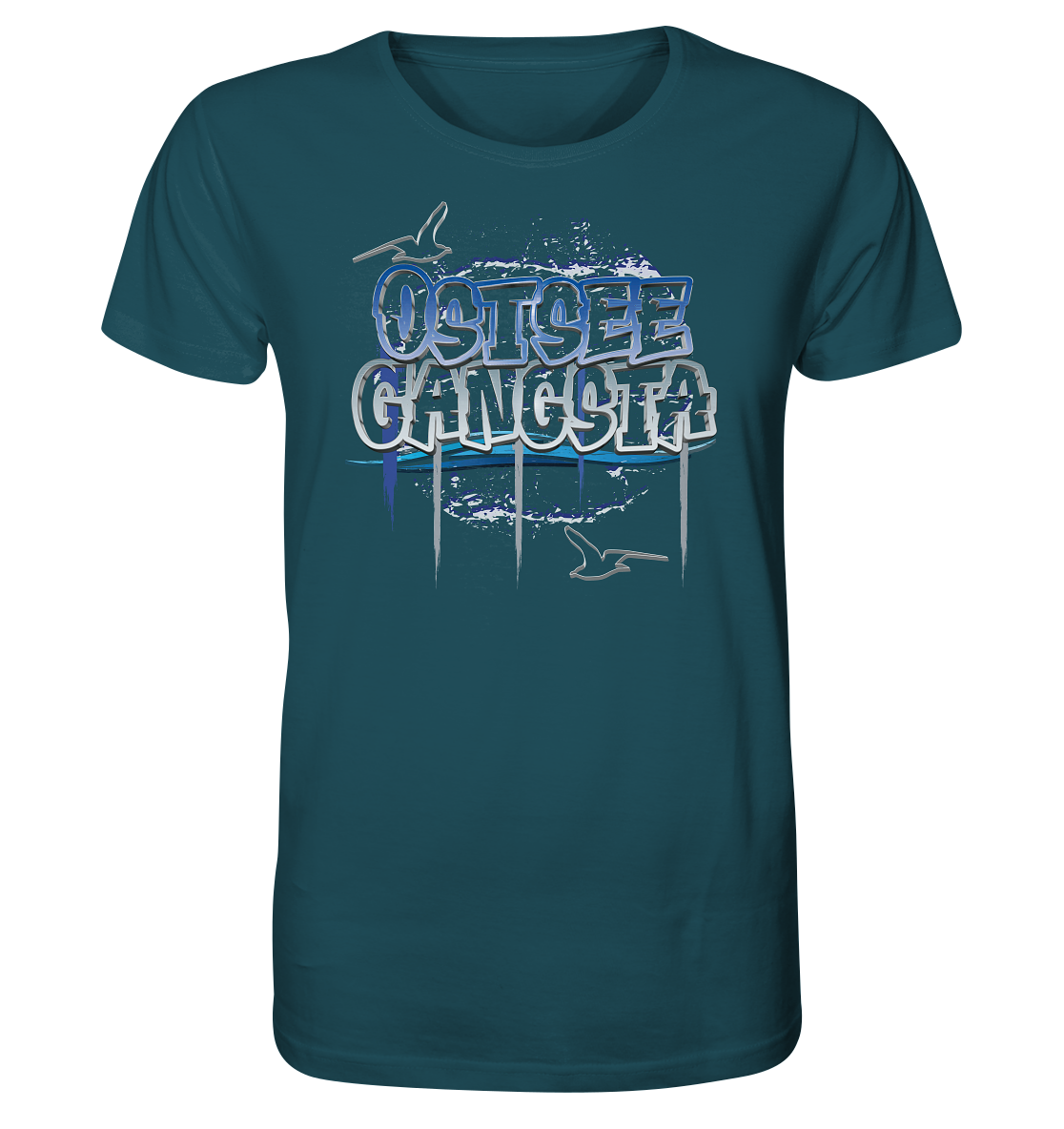 Ostsee Gangsta - Herren Premium Bio T-Shirt