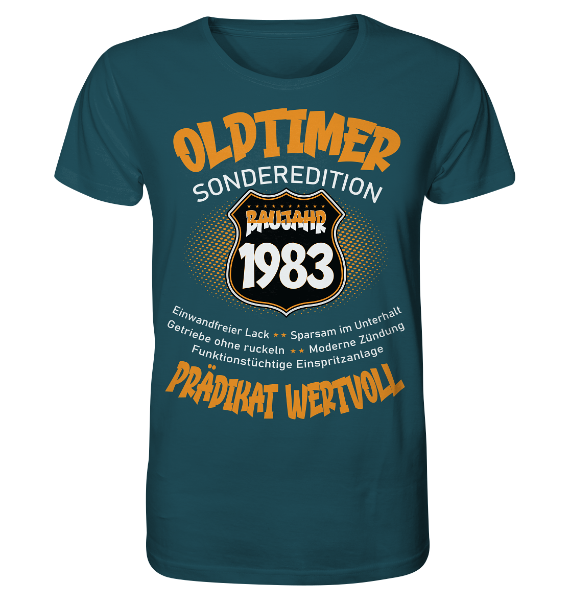 Oldtimer 1983 40.Geburtstag Sonderedition - Herren Premium Bio T-Shirt