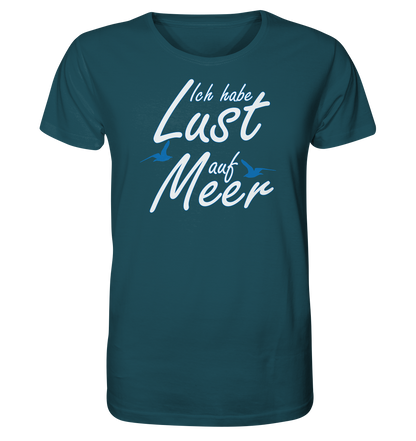 Ich habe Lust auf Meer - Herren Premium Bio T-Shirt