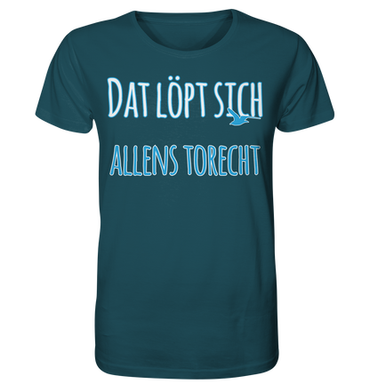 Dat löpt sich allens torecht - Herren Premium Bio T-Shirt