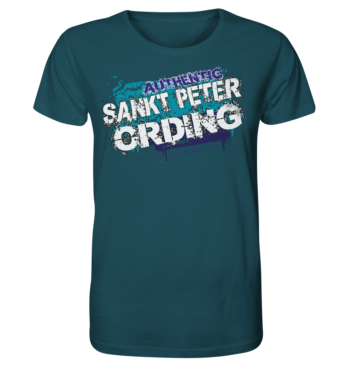 Authentic Sankt Peter Ording - Herren Premium Bio T-Shirt