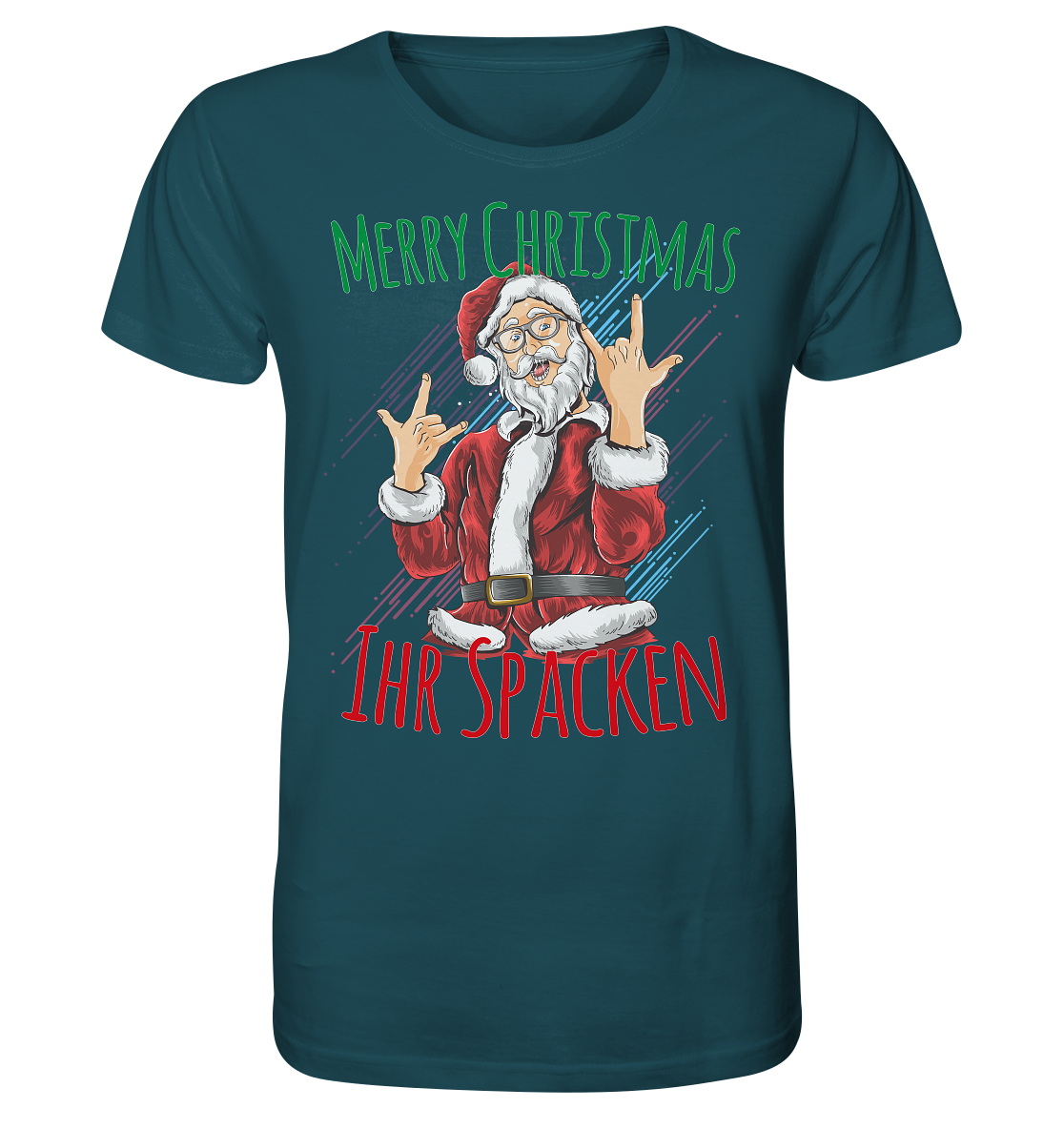 Merry Christmas Ihr Spacken - Herren Premium Bio T-Shirt