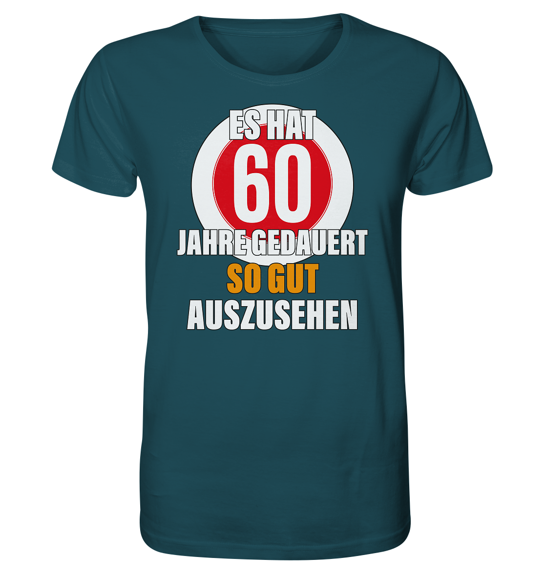 Es hat 60 Jahre gedauert 60. Geburtstag -Herren Premium Bio T-Shirt