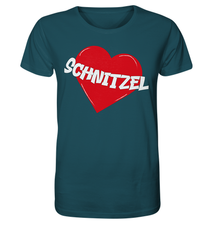 Schnitzel Herz - Herren Premium Bio T-Shirt