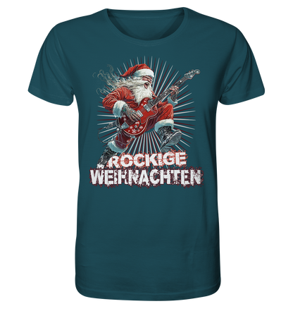 Rockige Weihnachten - Herren Premium Bio T-Shirt