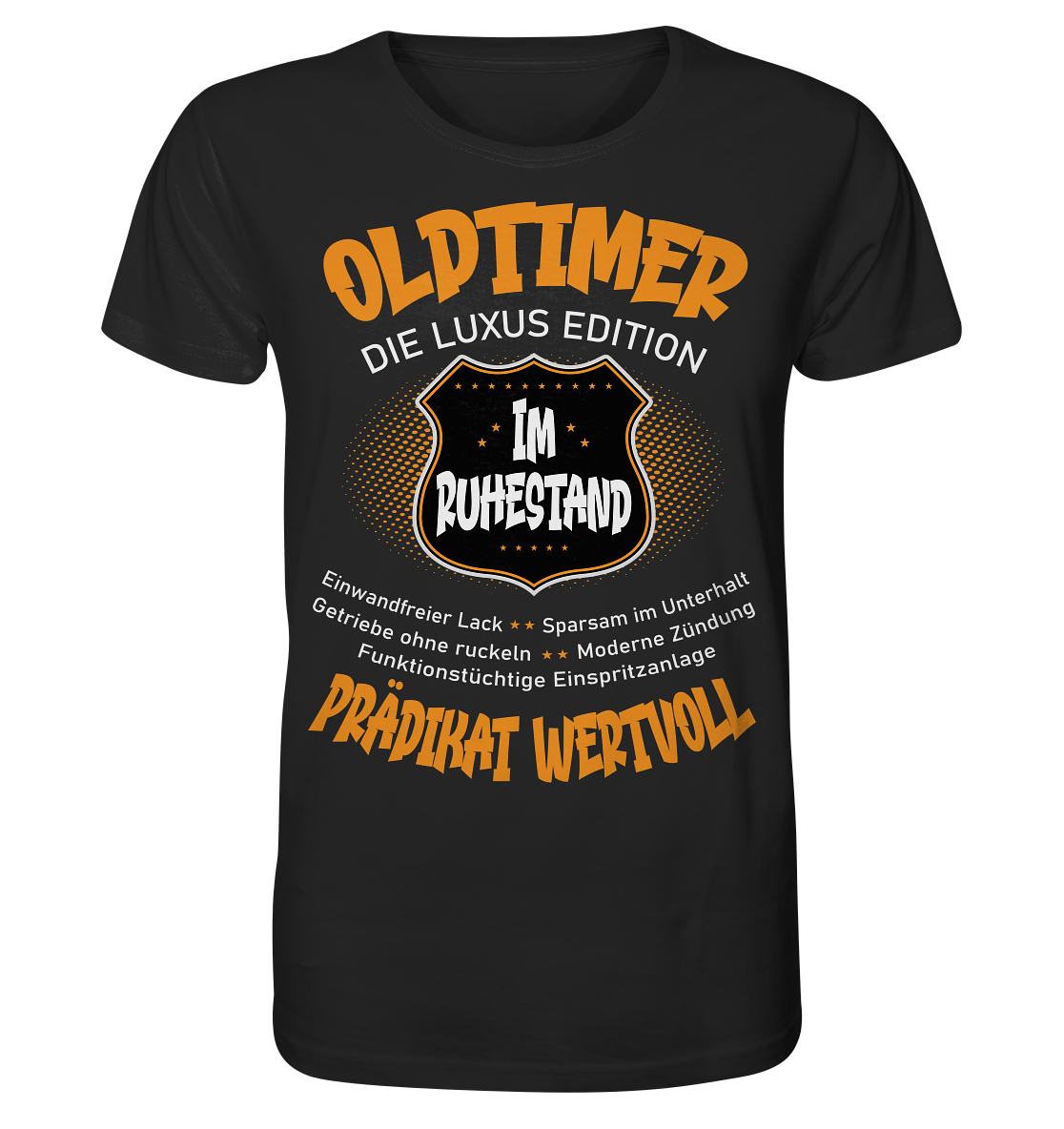 Oldtimer im Ruhestand Luxus Edition - Herren Premium Bio T-Shirt