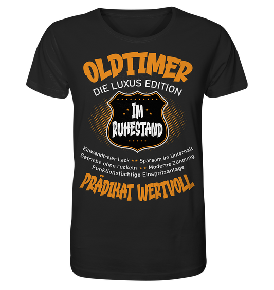 Oldtimer im Ruhestand Luxus Edition - Herren Premium Bio T-Shirt