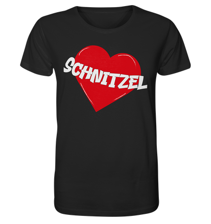 Schnitzel Herz - Herren Premium Bio T-Shirt