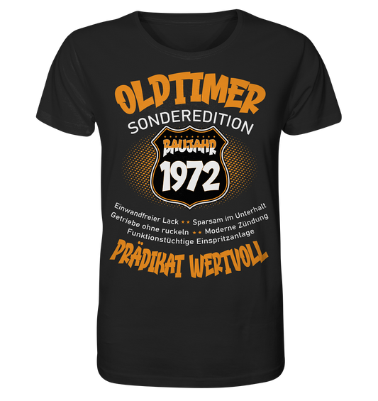 Oldtimer 1972 50.Geburtstag Sonderedition - Herren Premium Bio T-Shirt