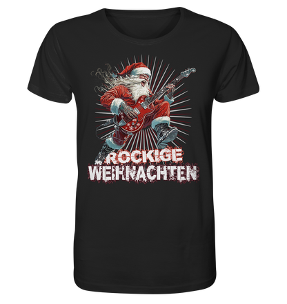 Rockige Weihnachten - Herren Premium Bio T-Shirt