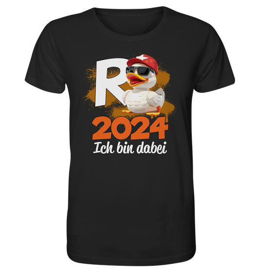 Rente 2024 Ich bin dabei - Herren Premium Bio T-Shirt