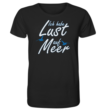 Ich habe Lust auf Meer - Herren Premium Bio T-Shirt