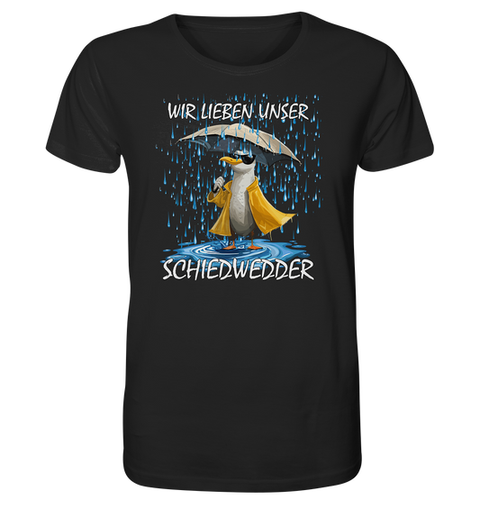 Wir lieben unser Schiedwedder - Herren Premium Bio T-Shirt