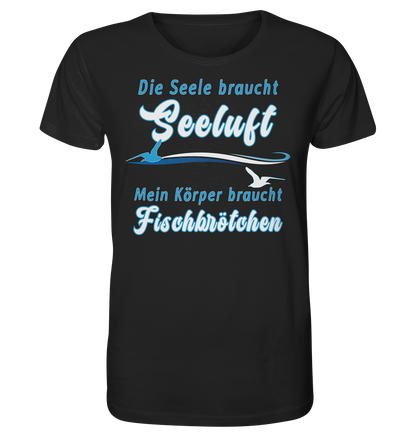 Die Seele braucht Seeluft - Herren Premium Bio T-Shirt