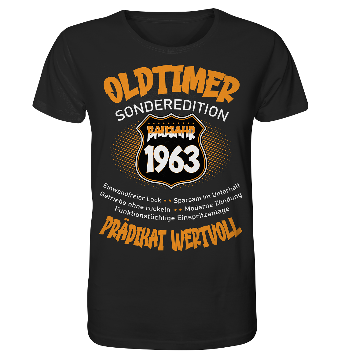 Oldtimer 1963 60.Geburtstag Sonderedition - Herren Premium Bio T-Shirt