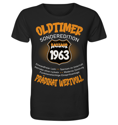 Oldtimer 1963 60.Geburtstag Sonderedition - Herren Premium Bio T-Shirt