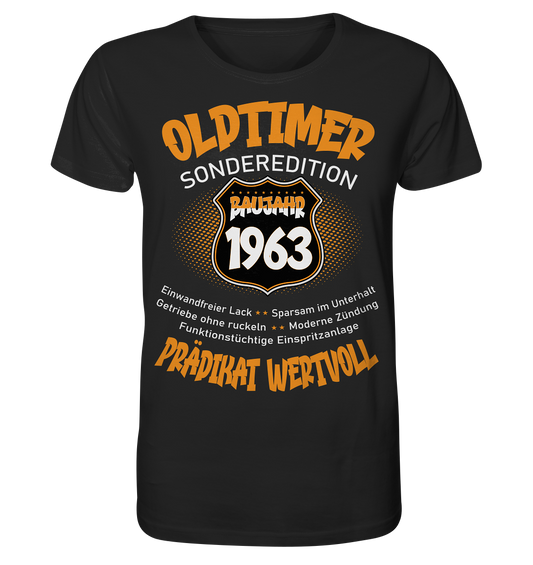 Oldtimer 1963 60.Geburtstag Sonderedition - Herren Premium Bio T-Shirt