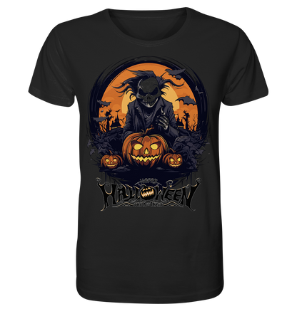 Happy Halloween Ghost - Herren Premium Bio T-Shirt