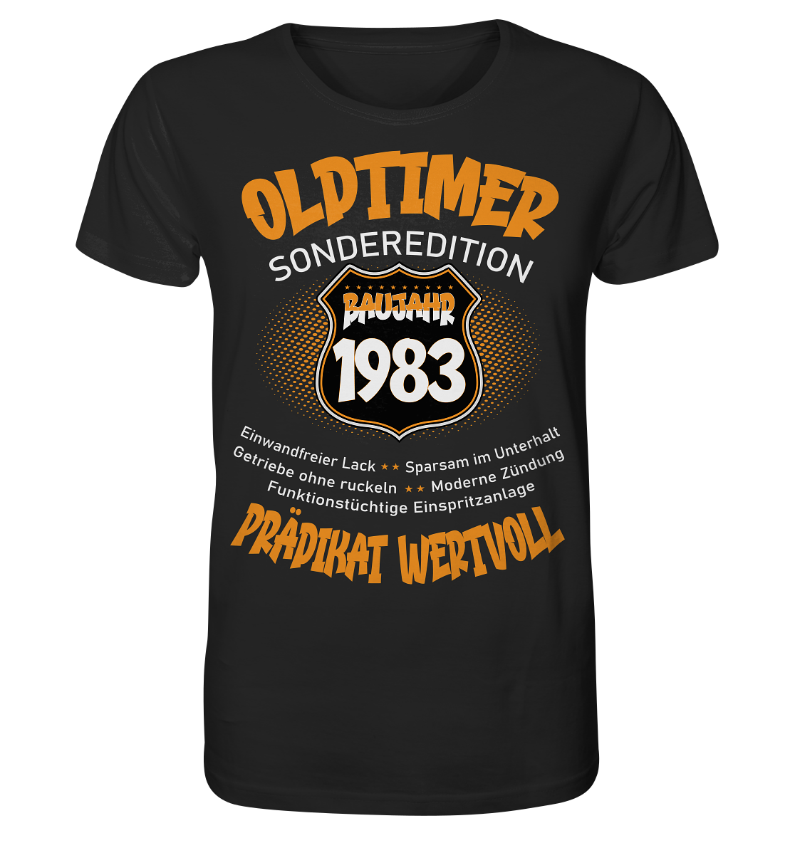 Oldtimer 1983 40.Geburtstag Sonderedition - Herren Premium Bio T-Shirt