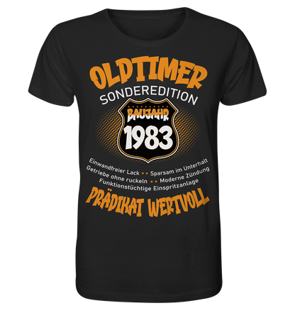 Oldtimer 1983 40.Geburtstag Sonderedition - Herren Premium Bio T-Shirt