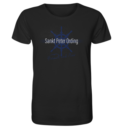 Sankt Peter Ording Heimat und Meer - Herren Premium Bio T-Shirt