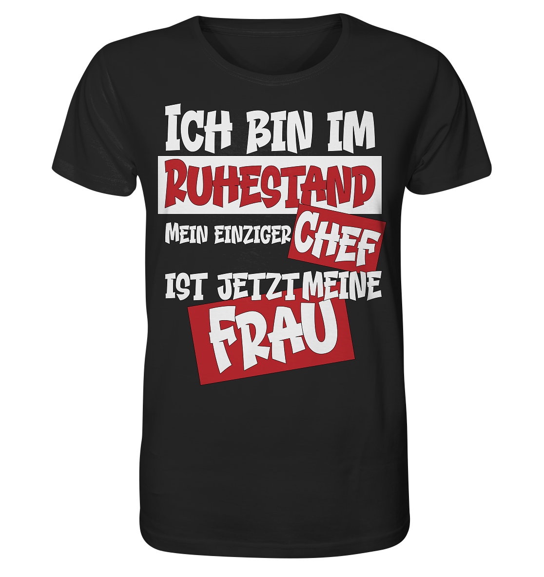 Ich bin im Ruhestand - Herren Premium Bio T-Shirt