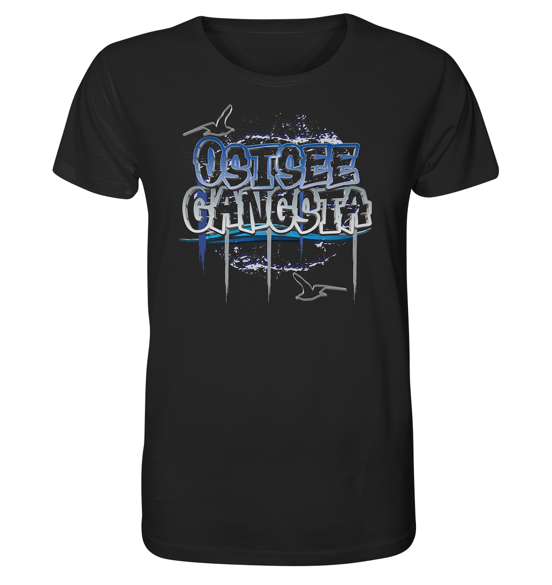 Ostsee Gangsta - Herren Premium Bio T-Shirt