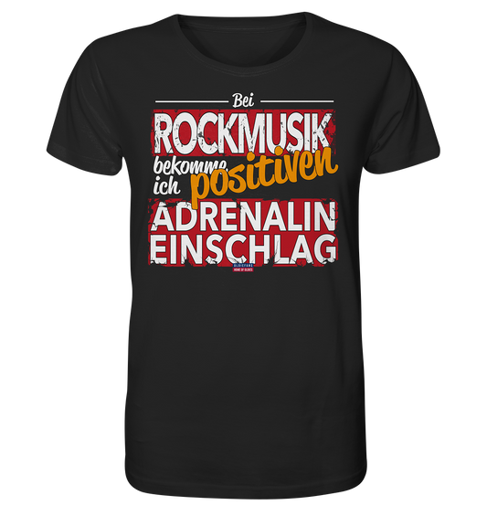 Rockmusik mit positiven Adrenalineinschlag - Herren Premium Bio T-Shirt