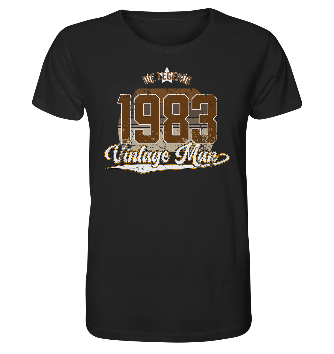 Vintage Man 1983 40.Geburtstag - Herren Premium Bio T-Shirt