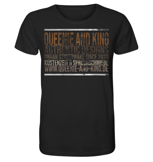 Queenie and King Streetware - Herren Premium Bio T-Shirt