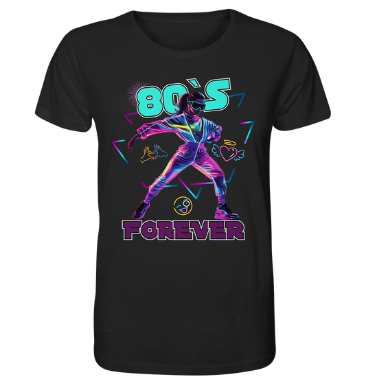 80`s Forever - Herren Premium Bio T-Shirt