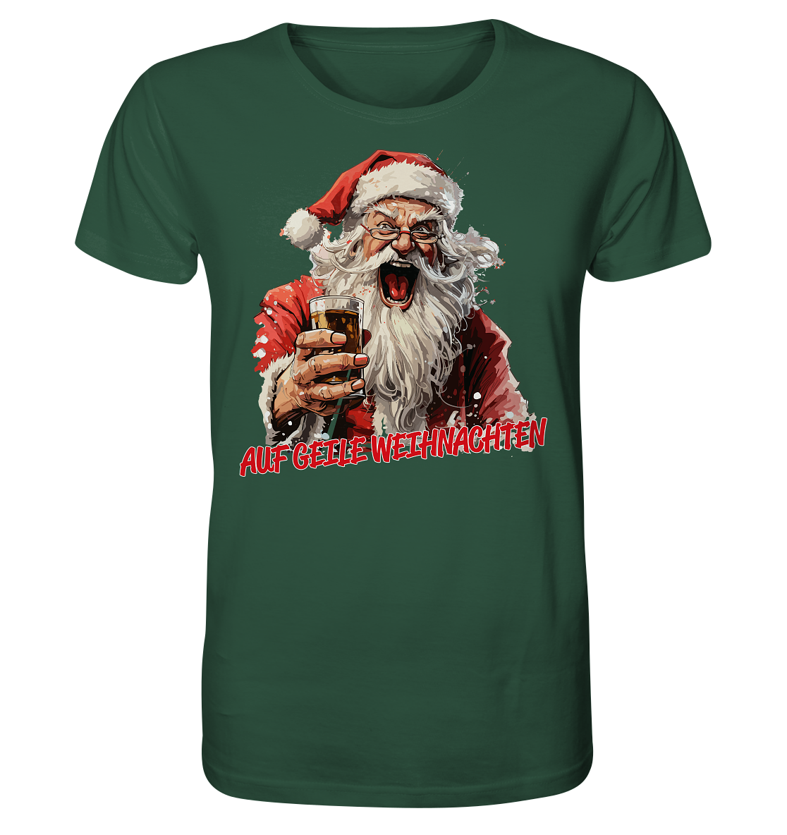 Geile Weihnachten - Herren Premium Organic Shirt