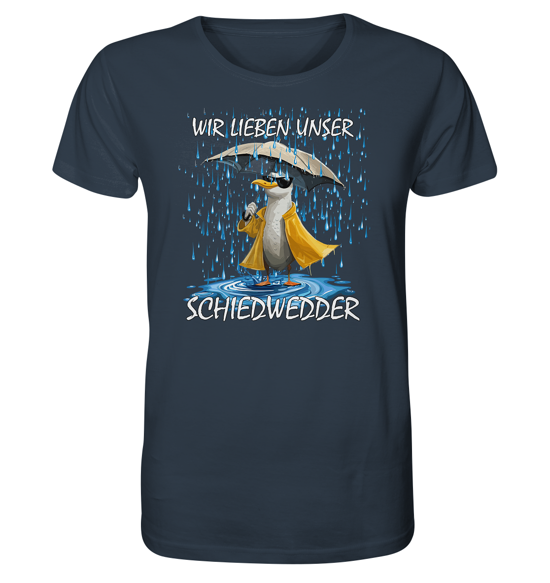 Wir lieben unser Schiedwedder - Herren Premium Bio T-Shirt