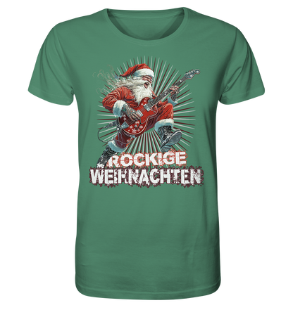 Rockige Weihnachten - Herren Premium Bio T-Shirt