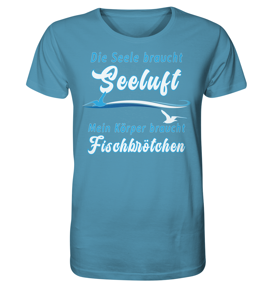 Die Seele braucht Seeluft - Herren Premium Bio T-Shirt