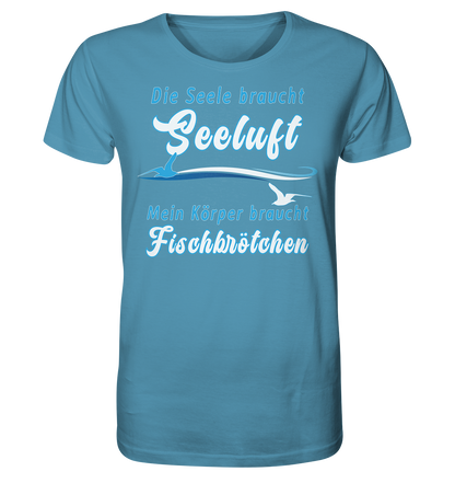 Die Seele braucht Seeluft - Herren Premium Bio T-Shirt