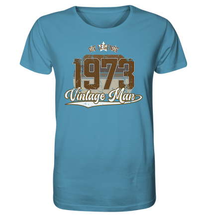 Vintage Man 1973 50.Geburtstag - Herren Premium Bio T-Shirt