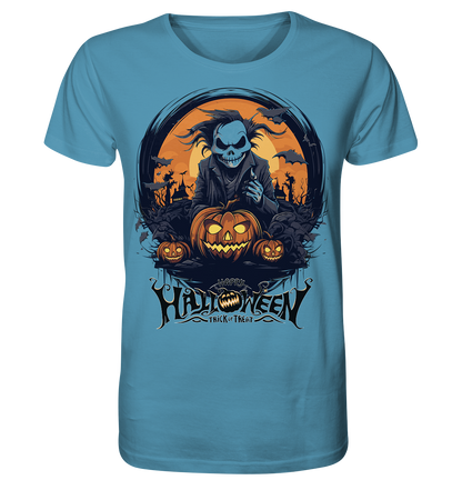 Happy Halloween Ghost - Herren Premium Bio T-Shirt