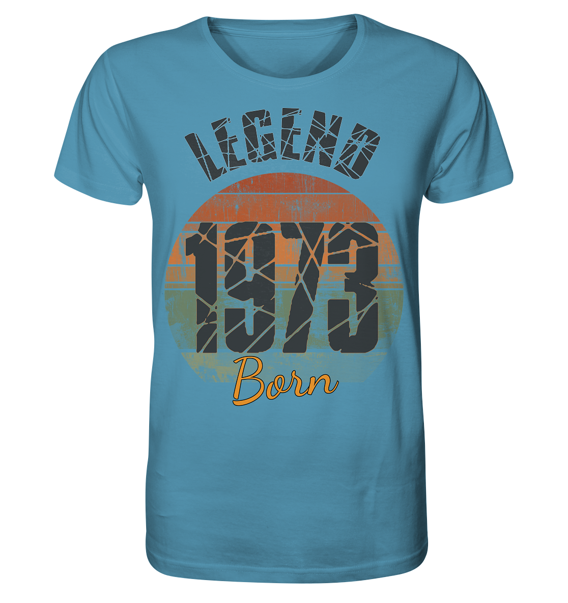 1973 born Legend 50.Geburtstag - Herren Premium Bio Shirt