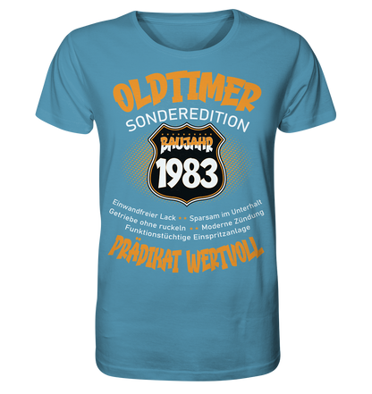 Oldtimer 1983 40.Geburtstag Sonderedition - Herren Premium Bio T-Shirt