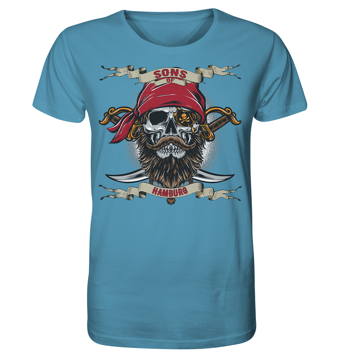 Sons of Hamburg - Herren Premium Bio T-Shirt