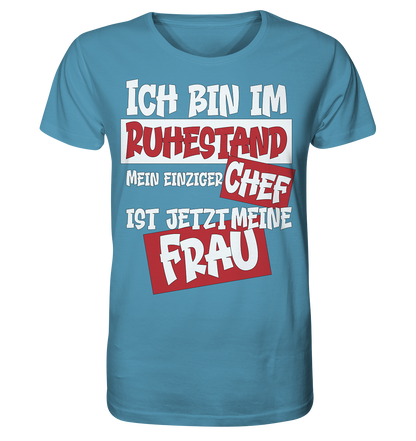 Ich bin im Ruhestand - Herren Premium Bio T-Shirt