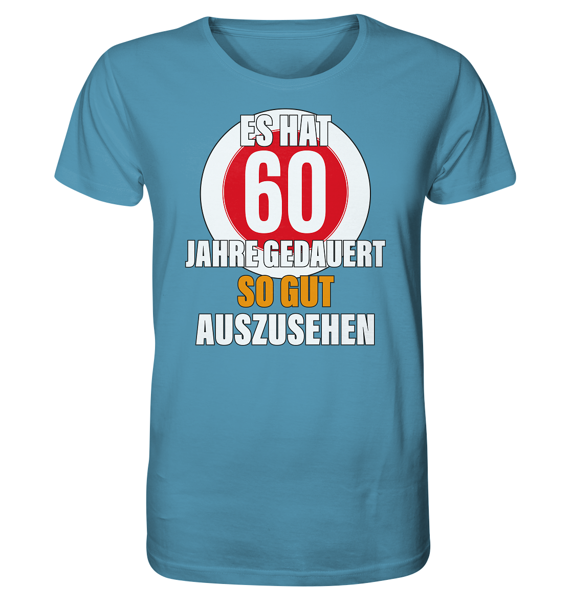 Es hat 60 Jahre gedauert 60. Geburtstag -Herren Premium Bio T-Shirt