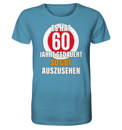 Es hat 60 Jahre gedauert 60. Geburtstag -Herren Premium Bio T-Shirt