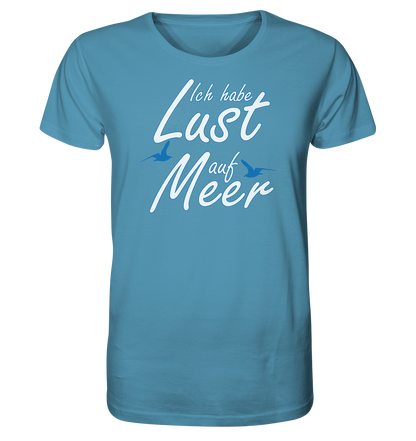 Ich habe Lust auf Meer - Herren Premium Bio T-Shirt